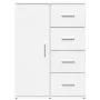 White engineered wood sideboard 59x39x80 cm by vidaXL, Sideboards - Ref: Foro24-840534, Price: 109,88 €, Discount: %