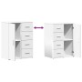 Weißes Sideboard aus Holzwerkstoff, 59 x 39 x 80 cm von vidaXL, Sideboards - Ref: Foro24-840534, Preis: 116,54 €, Rabatt: %