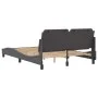 Estructura de cama con cabecero cuero sintético gris 120x200cm de vidaXL, Camas y somieres - Ref: Foro24-3208173, Precio: 178...