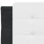 Bett mit schwarz-weißer Kunstledermatratze 80x200 cm von vidaXL, Betten und Lattenroste - Ref: Foro24-3208829, Preis: 253,72 ...