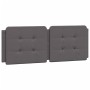 Bett mit grauer Kunstledermatratze 140x200 cm von vidaXL, Betten und Lattenroste - Ref: Foro24-3208869, Preis: 377,54 €, Raba...