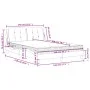 Bed with gray synthetic leather mattress 140x200 cm by vidaXL, Beds and slatted bases - Ref: Foro24-3208869, Price: 370,68 €,...