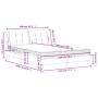 Bett mit weißer Kunstledermatratze 140x190 cm von vidaXL, Betten und Lattenroste - Ref: Foro24-3208860, Preis: 403,67 €, Raba...