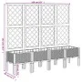 Pflanzgefäß mit braunem PP-Gitter 160x40x142 cm von vidaXL, Töpfe und Pflanzgefäße - Ref: Foro24-367935, Preis: 150,58 €, Rab...