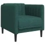 3-piece sofa set dark green fabric by vidaXL, Sofas - Ref: Foro24-3209233, Price: 855,68 €, Discount: %