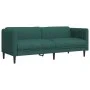 3-piece sofa set dark green fabric by vidaXL, Sofas - Ref: Foro24-3209233, Price: 855,68 €, Discount: %