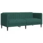 3-piece sofa set dark green fabric by vidaXL, Sofas - Ref: Foro24-3209233, Price: 855,68 €, Discount: %