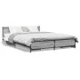 Sonoma gray engineered wood bed with drawers 140x200 cm by vidaXL, Beds and slatted bases - Ref: Foro24-3279935, Price: 185,8...