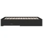 Cama con cajones madera de ingeniería negro 120x200 cm de vidaXL, Camas y somieres - Ref: Foro24-3280392, Precio: 171,46 €, D...