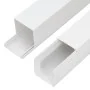 Canaletas para cables PVC 100x60 mm 10 m de vidaXL, Cableado - Ref: Foro24-155923, Precio: 74,90 €, Descuento: %