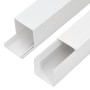 PVC-Kabelkanäle 100x60 mm 10 m von vidaXL, Verkabelung - Ref: Foro24-155923, Preis: 76,44 €, Rabatt: %