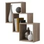 FMD Estantería de pared con 3 compartimentos color roble by FMD, Shelves and shelves - Ref: Foro24-428726, Price: 61,53 €, Di...
