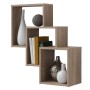 FMD Estantería de pared con 3 compartimentos color roble by FMD, Shelves and shelves - Ref: Foro24-428726, Price: 61,52 €, Di...