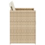 Gartenstühle mit Kissen 4 Stück beiges synthetisches Rattan von vidaXL, Gartenstühle - Ref: Foro24-4007459, Preis: 166,81 €, ...