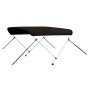 Bimini-Top mit 2 Bögen schwarz 178x138x96 cm von vidaXL, Aufbewahrungsabdeckungen für Boote - Ref: Foro24-94796, Preis: 100,0...