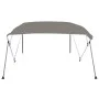 Gray 4-arch bimini top 239x184x131 cm by vidaXL, Boat storage covers - Ref: Foro24-94806, Price: 183,00 €, Discount: %