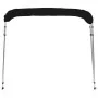 Toldo bimini de 4 arcos gris 239x184x131 cm de vidaXL, Cubiertas para almacenamiento de barcas - Ref: Foro24-94810, Precio: 1...
