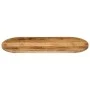 Oval table top solid rough mango wood 100x50x2.5cm by vidaXL, Table tops - Ref: Foro24-370106, Price: 58,46 €, Discount: %