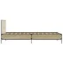 Estructura cama madera ingeniería metal roble Sonoma 90x190 cm de vidaXL, Camas y somieres - Ref: Foro24-845563, Precio: 69,6...