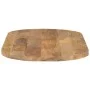 Ovale Tischplatte aus massivem Mangoholz 110x50x2,5 cm von vidaXL, Tischplatten - Ref: Foro24-370127, Preis: 76,87 €, Rabatt: %