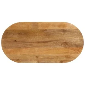 Ovale Tischplatte aus massivem Mangoholz 100x50x2,5 cm von vidaXL, Tischplatten - Ref: Foro24-370146, Preis: 82,06 €, Rabatt: %