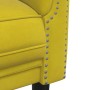 Zweiteilige Sofagarnitur aus gelbem Samt von vidaXL, Sofas - Ref: Foro24-3209225, Preis: 520,97 €, Rabatt: %