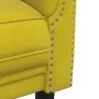 Zweiteilige Sofagarnitur aus gelbem Samt von vidaXL, Sofas - Ref: Foro24-3209225, Preis: 512,87 €, Rabatt: %