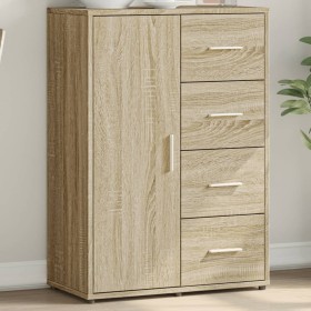 Sonoma Oak Engineered Wood Sideboard 60x31x84 cm by vidaXL, Sideboards - Ref: Foro24-840508, Price: 101,41 €, Discount: %