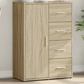 Sonoma Oak Engineered Wood Sideboard 60x31x84 cm by vidaXL, Sideboards - Ref: Foro24-840508, Price: 100,55 €, Discount: %