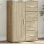Sonoma Oak Engineered Wood Sideboard 60x31x84 cm by vidaXL, Sideboards - Ref: Foro24-840508, Price: 100,53 €, Discount: %
