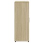 Aparador de madera de ingeniería roble Sonoma 60x31x84 cm