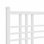 Kopfteil aus weißem Metall, 107 cm von vidaXL, Kopf- und Fußteile - Ref: Foro24-376403, Preis: 29,20 €, Rabatt: %