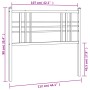 Kopfteil aus weißem Metall, 107 cm von vidaXL, Kopf- und Fußteile - Ref: Foro24-376403, Preis: 29,20 €, Rabatt: %