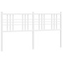 Kopfteil aus weißem Metall, 160 cm von vidaXL, Kopf- und Fußteile - Ref: Foro24-376408, Preis: 95,07 €, Rabatt: %