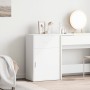 White engineered wood storage cabinet 56.5x39x90 cm by vidaXL, Lockers and storage cabinets - Ref: Foro24-840709, Price: 74,0...