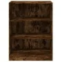 Kleiderschrank aus geräuchertem Eichenholzwerkstoff, 77 x 48 x 102 cm von vidaXL, Kommoden-Organizer und Bar-Kleiderbügel - R...