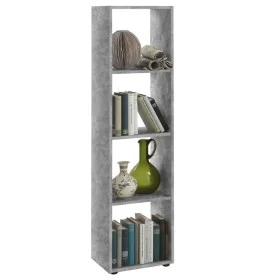 FMD Shelving unit with 4 concrete gray compartments by FMD, Bookcases and shelves - Ref: Foro24-428752, Price: 110,86 €, Disc...