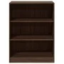 Armario de madera de ingeniería marrón roble 77x48x102 cm de vidaXL, Organizadores de vestidores y perchas de barra - Ref: Fo...