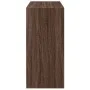 Armario de madera de ingeniería marrón roble 77x48x102 cm de vidaXL, Organizadores de vestidores y perchas de barra - Ref: Fo...