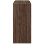 Kleiderschrank aus eichenbraunem Holzwerkstoff, 77 x 48 x 102 cm von vidaXL, Kommoden-Organizer und Bar-Kleiderbügel - Ref: F...