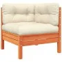 6-piece garden sofa set with wax-brown pine wood cushions by vidaXL, Garden sets - Ref: Foro24-3299571, Price: 484,85 €, Disc...