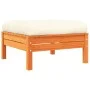 6-piece garden sofa set with wax-brown pine wood cushions by vidaXL, Garden sets - Ref: Foro24-3299571, Price: 484,85 €, Disc...