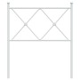 Cabecero de metal blanco 80 cm de vidaXL, Cabeceros y pies de cama - Ref: Foro24-376578, Precio: 37,16 €, Descuento: %