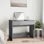 Sonoma grauer Schminktisch mit Spiegel 100x45x76 cm von vidaXL, Schlafzimmerkommoden - Ref: Foro24-840700, Preis: 118,85 €, R...