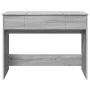 Sonoma grauer Schminktisch mit Spiegel 100x45x76 cm von vidaXL, Schlafzimmerkommoden - Ref: Foro24-840700, Preis: 118,85 €, R...
