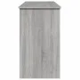 Sonoma grauer Schminktisch mit Spiegel 100x45x76 cm von vidaXL, Schlafzimmerkommoden - Ref: Foro24-840700, Preis: 118,85 €, R...