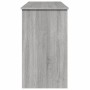 Sonoma gray dressing table with mirror 100x45x76 cm by vidaXL, Bedroom Dressers - Ref: Foro24-840700, Price: 121,18 €, Discou...
