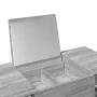 Sonoma grauer Schminktisch mit Spiegel 100x45x76 cm von vidaXL, Schlafzimmerkommoden - Ref: Foro24-840700, Preis: 118,85 €, R...