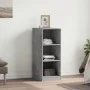 Concrete gray engineered wood wardrobe 48x41x102 cm by vidaXL, Dresser Organizers and Bar Hangers - Ref: Foro24-840831, Price...