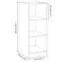 Concrete gray engineered wood wardrobe 48x41x102 cm by vidaXL, Dresser Organizers and Bar Hangers - Ref: Foro24-840831, Price...